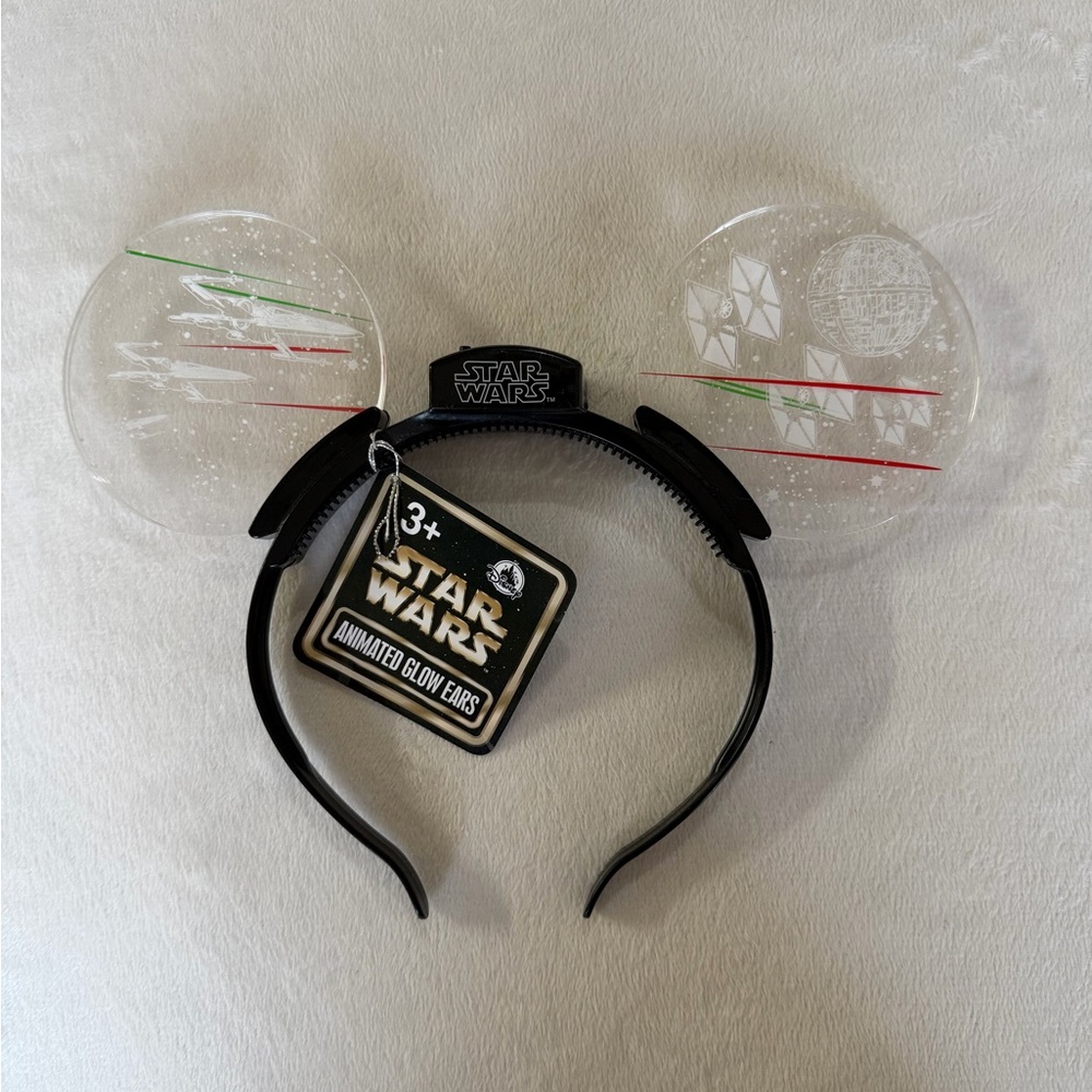 Star Wars Animated Glow Ears Headband - light up just needs batteries